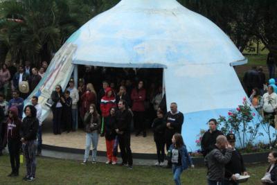 Missa em louvor ao Bom Jesus em Campo Mendes teve o Pároco Sebastião presidindo com liturgia da Rádio Campo Aberto